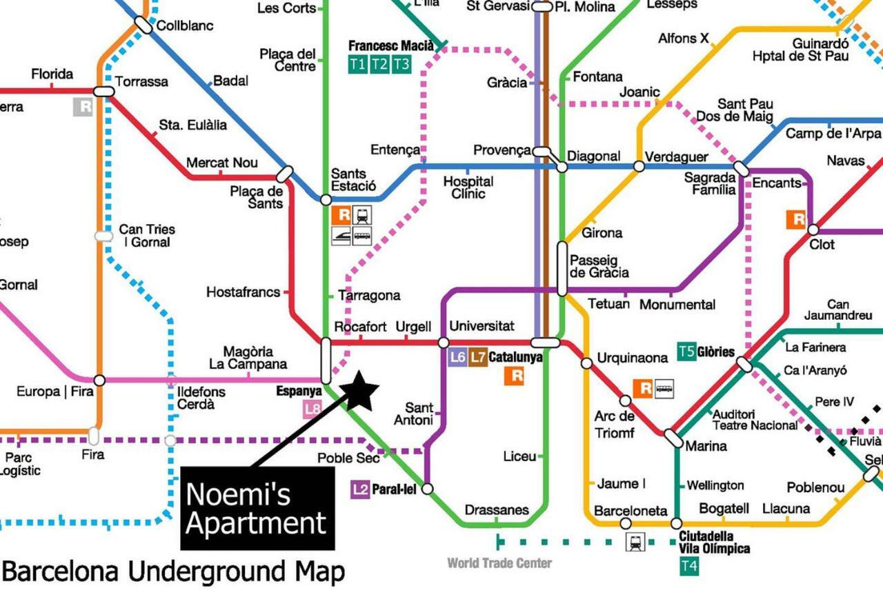 Apartamento Noemi 바르셀로나 외부 사진
